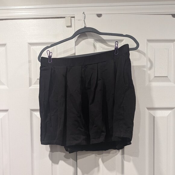 Shiny By Nature Dark Brown Tennis Skirt Size XL - Picture 1 of 2